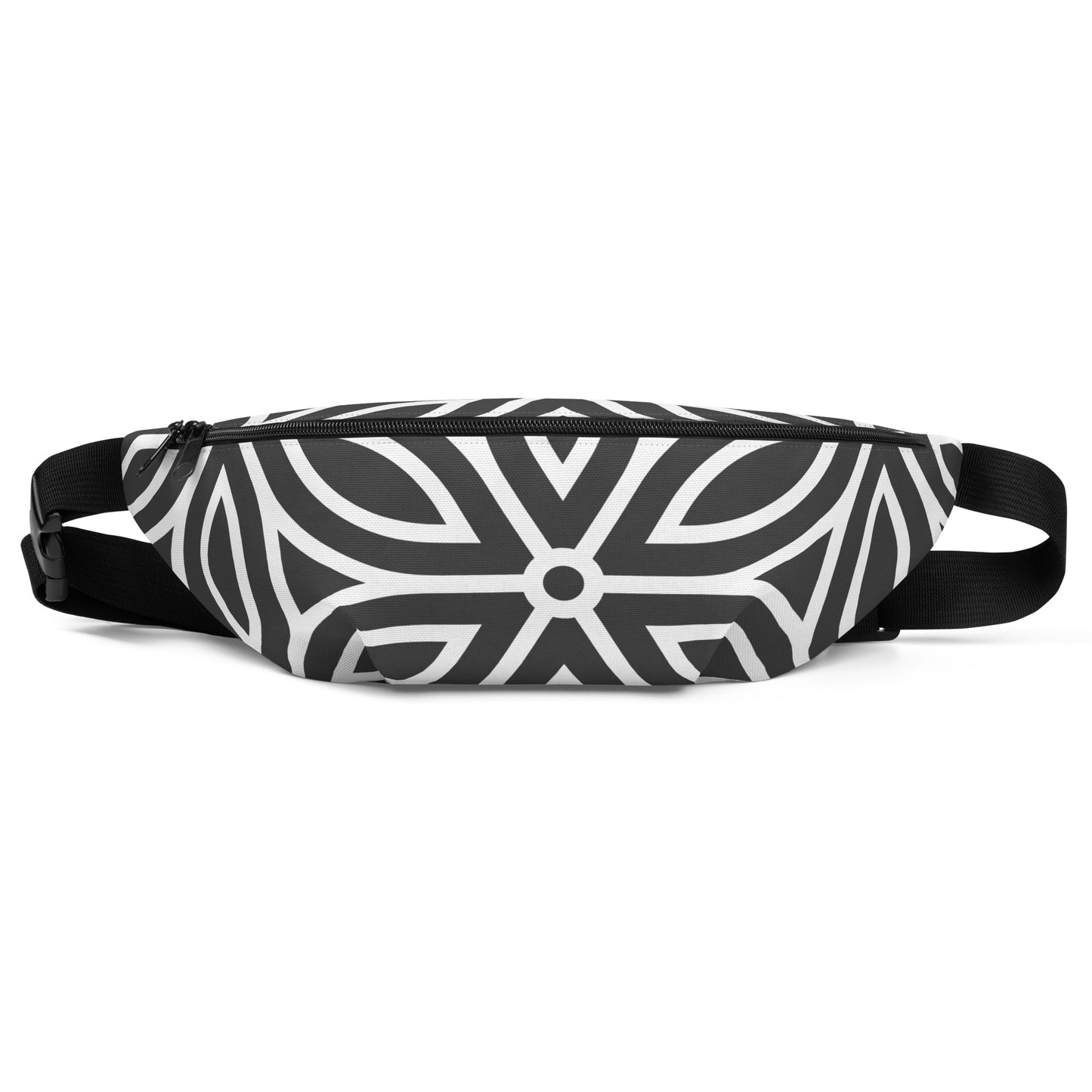 Black/White Bold Fanny Pack