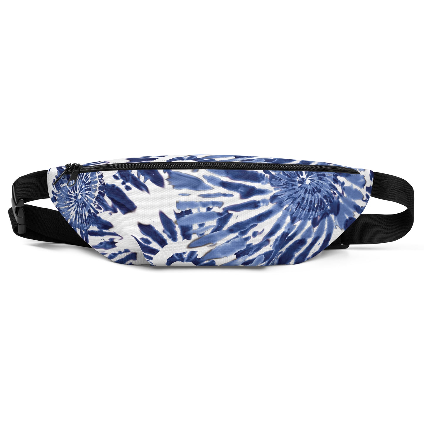 Blue Tie Dye Fanny Pack