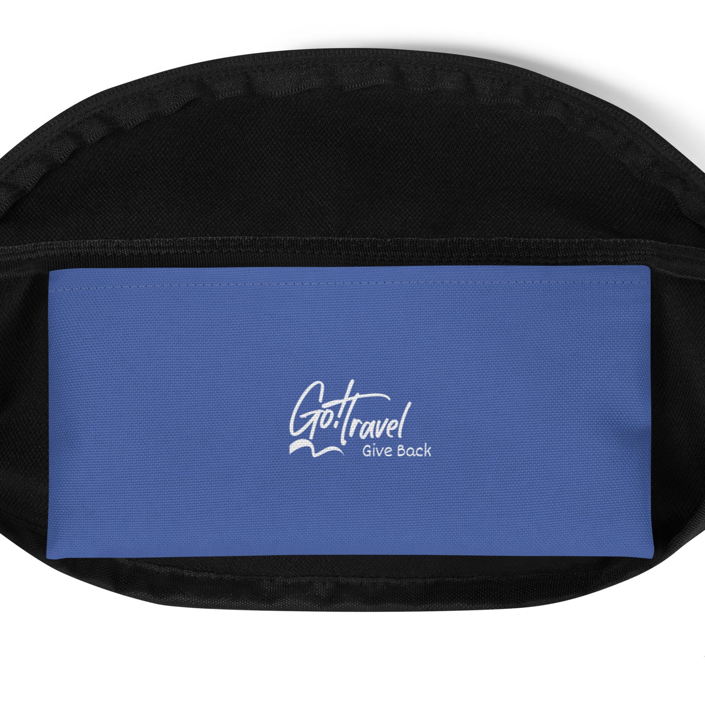 Blue Tie Dye Fanny Pack