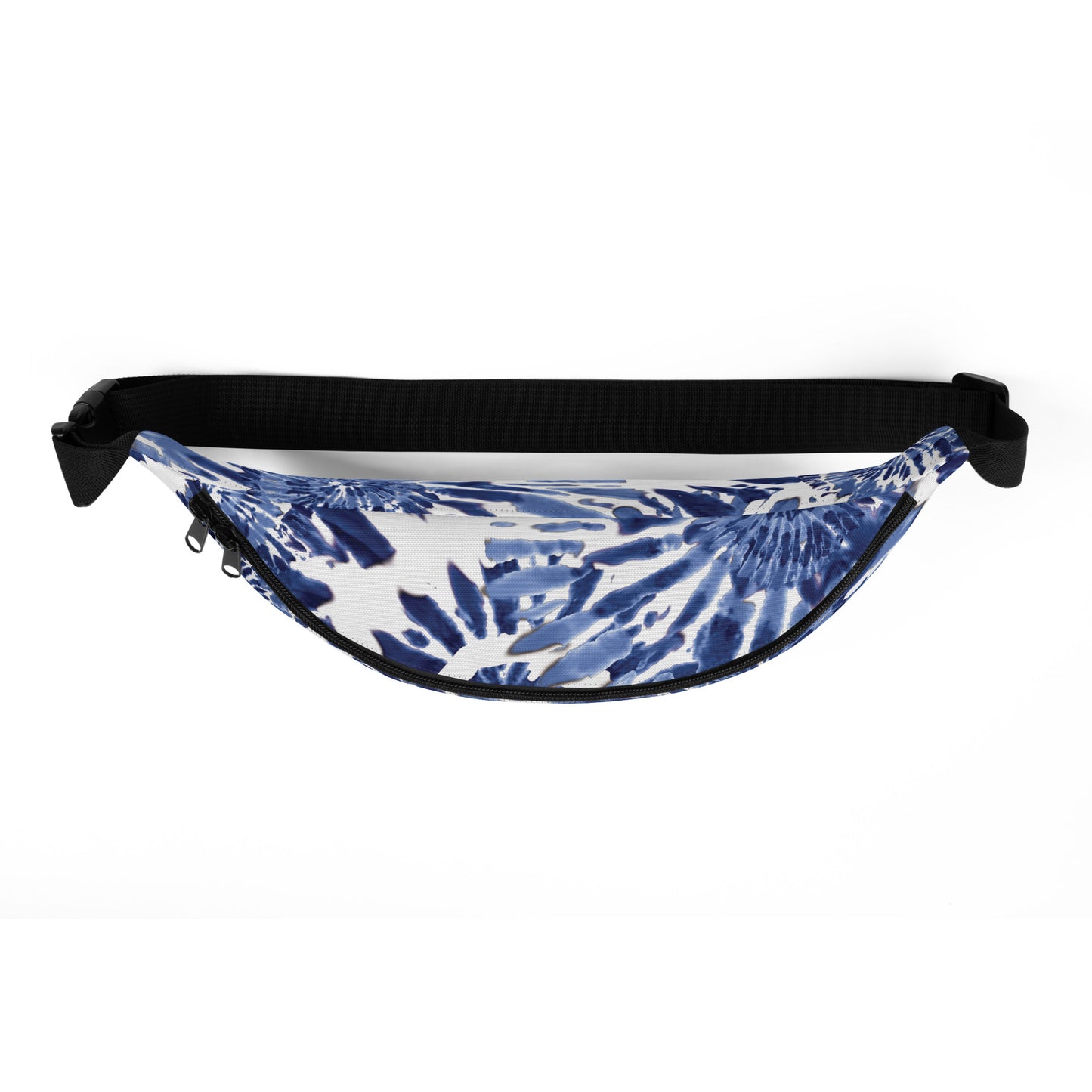 Blue Tie Dye Fanny Pack