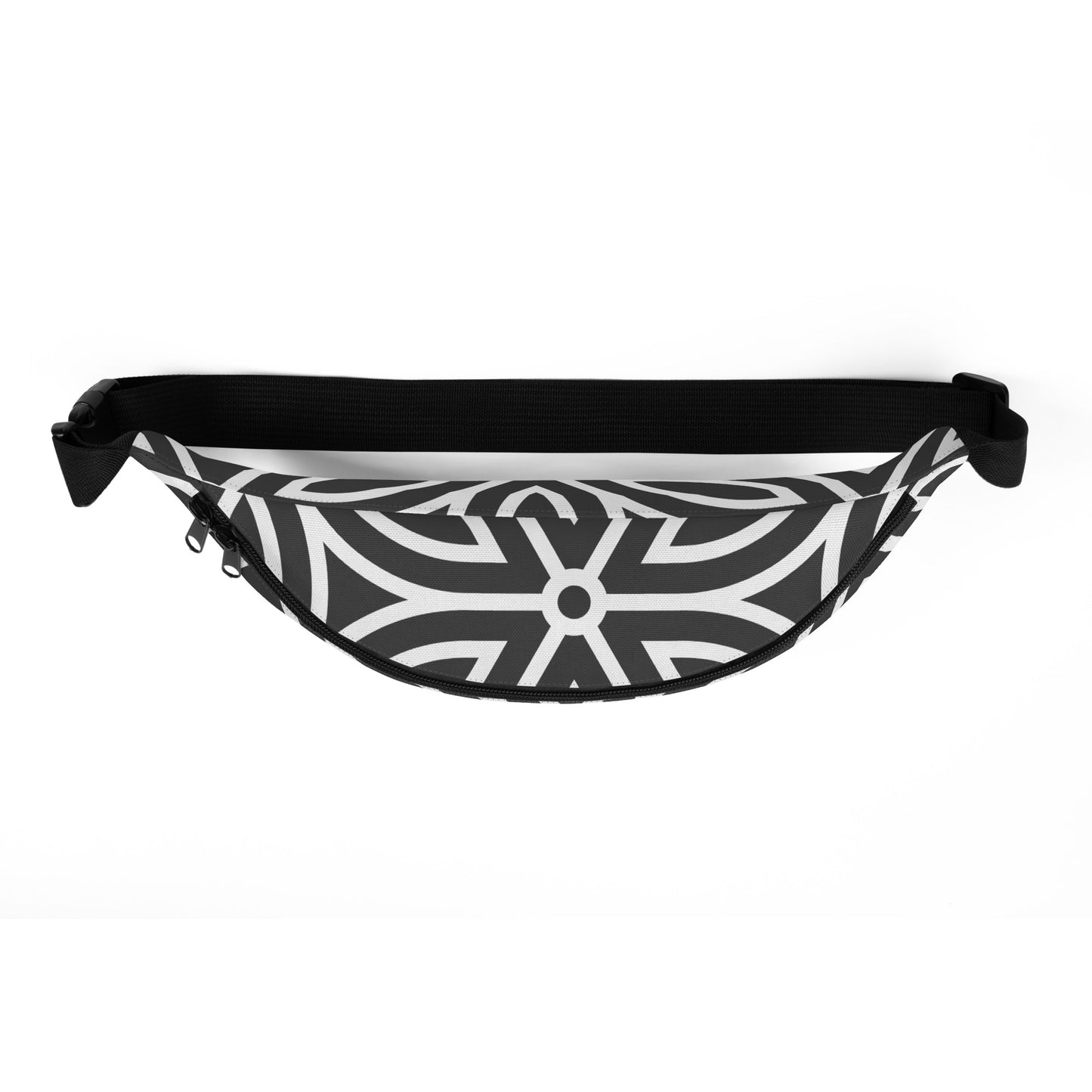 Black/White Bold Fanny Pack